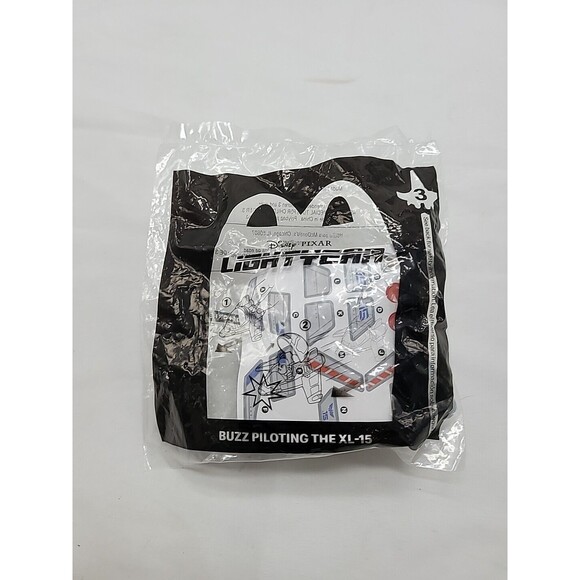 McDonald's Happy Meal Toy LIGHTYEAR #3 Buzz Piloting the XL-15 - Picture 1 of 10